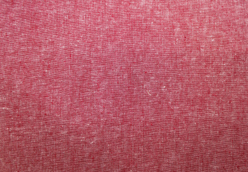 Leinen-/ Baumwollgemisch Essex Yarn Dyed  Red (10 cm)